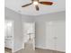 Upstairs hallway that features white trim, white doors, and neutral carpet at 1473 Cardova Pointe, Dunwoody, GA 30338