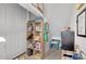 Organized playroom features shelving and ample storage at 1473 Cardova Pointe, Dunwoody, GA 30338