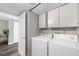 Laundry room with washer and dryer at 406 Northdale Ct, Lawrenceville, GA 30046