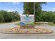 Sweetwater Park sign at the entrance of the community at 2645 Barkley Manor Dr, Lawrenceville, GA 30044