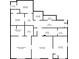 Detailed floor plan of the home highlighting room dimensions and layout at 2645 Barkley Manor Dr, Lawrenceville, GA 30044