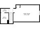 Upstairs floor plan highlighting the Gathering room, bathroom, and hallway dimensions for potential layout options at 2645 Barkley Manor Dr, Lawrenceville, GA 30044