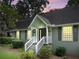 Charming home with a covered porch, painted brick, and landscaped front yard at 2259 Eastway Rd, Decatur, GA 30033