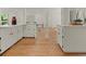 Bright kitchen features hardwood floors and an open floorplan at 2259 Eastway Rd, Decatur, GA 30033