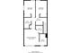 Second floor floorplan shows bedrooms, baths, hall, and walk-in closet layout at 4217 High Park Ln, Atlanta, GA 30344