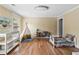 Cozy bedroom features hardwood floors, natural light, and ample play space at 2505 Midway Rd, Decatur, GA 30030