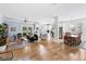 Open floor plan with a combined living room, dining area, and kitchen at 2505 Midway Rd, Decatur, GA 30030