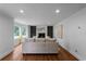 Bright living room boasts hardwood floors, neutral walls, and fireplace focal point at 7110 Northgreen Dr, Atlanta, GA 30328