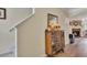 Inviting foyer with hardwood floors, elegant staircase, and an arched entrance to the living area at 2336 Heritage Park Nw Cir # 11, Kennesaw, GA 30144