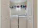 Laundry closet featuring a white washer and dryer at 2336 Heritage Park Nw Cir # 11, Kennesaw, GA 30144