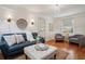 Stylish living room with hardwood floors and comfortable seating at 615 Sycamore Dr, Decatur, GA 30030