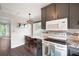 Cozy kitchen with a breakfast nook and stainless steel appliances at 1140 Reading Nw Dr, Acworth, GA 30102