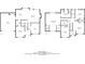 Two-story home floor plan; First floor kitchen, garage, second floor bedrooms at 5018 Upper Elm St, Atlanta, GA 30349