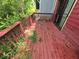 Spacious back deck surrounded by lush greenery, offering a private outdoor retreat at 964 Glynn Oaks Dr, Clarkston, GA 30021
