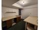 The basement includes a sink, counter, cabinets, and lots of open space at 3054 Whisper Knob Rd, Marietta, GA 30062