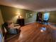 Spacious living room with hardwood floors and large windows offering plenty of natural light at 3054 Whisper Knob Rd, Marietta, GA 30062