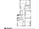 Floor plan for the upstairs showing multiple bedrooms and baths at 22 The Prado Ne, Atlanta, GA 30309