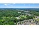 Panoramic aerial view showcasing a vast community nestled amongst green trees at 400 Pringle Dr, Suwanee, GA 30024