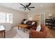 Spacious living room featuring a comfortable seating area and French doors, perfect for relaxation at 1860 Leighton Ln, Marietta, GA 30062