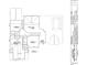 Second floor home plan showing bedrooms, bonus room, and foyer below at 208 Grandmar, Canton, GA 30115