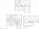 Detailed floor plan showcasing layout of first and second floors with labeled rooms at 5575 Mirror Lake Dr, Cumming, GA 30028