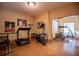 Spacious home gym equipped with treadmill, elliptical, and weight training equipment at 197 Westbrook Rd, Carrollton, GA 30116