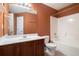 Bathroom with spacious vanity and a shower/tub combo at 126 Wellbrook Ne Ct, Conyers, GA 30012