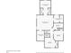 Detailed floorplan of the second floor showing bedrooms and bathrooms at 126 Wellbrook Ne Ct, Conyers, GA 30012