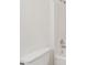 Modern bathroom includes a white toilet, shower, and chrome fixtures at 167 Gothards Creek Dr, Powder Springs, GA 30127