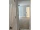 An entrance view of bedroom features a ceiling fan and plush carpeting, creating a serene space at 3006 Dogwood Dr, Hapeville, GA 30354