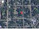 Aerial view of the neighborhood highlighting the property's location within a residential area at 861 Marion Se Ave, Atlanta, GA 30312
