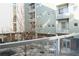 Balcony showing the views of the outdoor sitting area and building at 620 Glen Iris Dr # 223, Atlanta, GA 30308