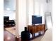 Living room features a flatscreen TV, an open living space, and clean modern design at 620 Glen Iris Dr # 223, Atlanta, GA 30308