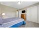 Comfortable bedroom features a bed, closet, and soft carpet, creating a peaceful retreat at 3280 Pebble Hill Dr, Marietta, GA 30062