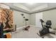 Finished basement with exercise equipment and open space perfect for recreation at 4665 Idlewood Dr, Cumming, GA 30040