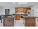 Well-equipped kitchen features stainless steel appliances and ample counter space at 630 Birch River Ln, Lawrenceville, GA 30043
