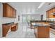 Bright and open kitchen with a large island and stainless steel appliances at 630 Birch River Ln, Lawrenceville, GA 30043