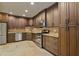 Eat-in kitchen features granite countertops and stainless steel appliances at 1640 Nottingham Ne Way, Atlanta, GA 30309