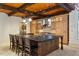 Spacious kitchen with a large center island, high-end appliances, and ample cabinet space at 1640 Nottingham Ne Way, Atlanta, GA 30309