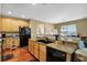 Spacious kitchen with stainless steel appliances and ample counter space at 3461 Dianthus Ln, Lawrenceville, GA 30044