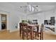 Dining room with modern chandelier and views of the home's interior at 2683 Tritt Springs Ne Trce, Marietta, GA 30062