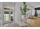 Light filled entryway showcases wood floors, modern railings, and a view of the outdoor landscape at 2683 Tritt Springs Ne Trce, Marietta, GA 30062
