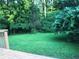 Backyard featuring a well-maintained lawn and mature trees at 3034 Kent Ct, Duluth, GA 30096