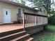 Multi-level backyard deck with stairs at 3034 Kent Ct, Duluth, GA 30096