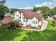 Large backyard with a deck, providing a perfect outdoor space for relaxation and entertainment at 3223 Thornecreek Dr, Douglasville, GA 30135