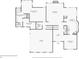 Detailed floor plan featuring the primary bedroom, primary bathroom, living room, kitchen, and garage at 3223 Thornecreek Dr, Douglasville, GA 30135
