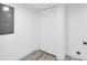 Utility room with wood floors and a water heater at 2720 Cavalier Dr, Decatur, GA 30034