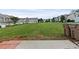 A backyard view of the property with a large green space at 359 Azalea Cir, Cumming, GA 30028