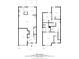 Detailed first and second floor plans of the house layout at 359 Azalea Cir, Cumming, GA 30028