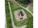 Overhead view of community playground with a slide and swings at 359 Azalea Cir, Cumming, GA 30028